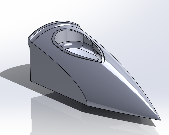 Modèle 3D de la lance